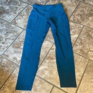 Teal athletic leggings
